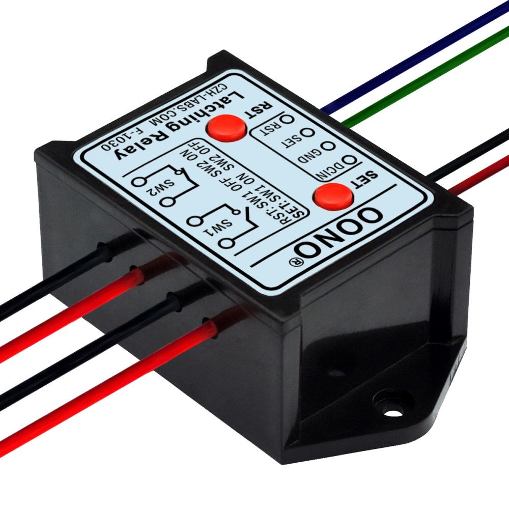 DPST 1NO 1NC 8Amp Latching Relay Module, Version DC24V
