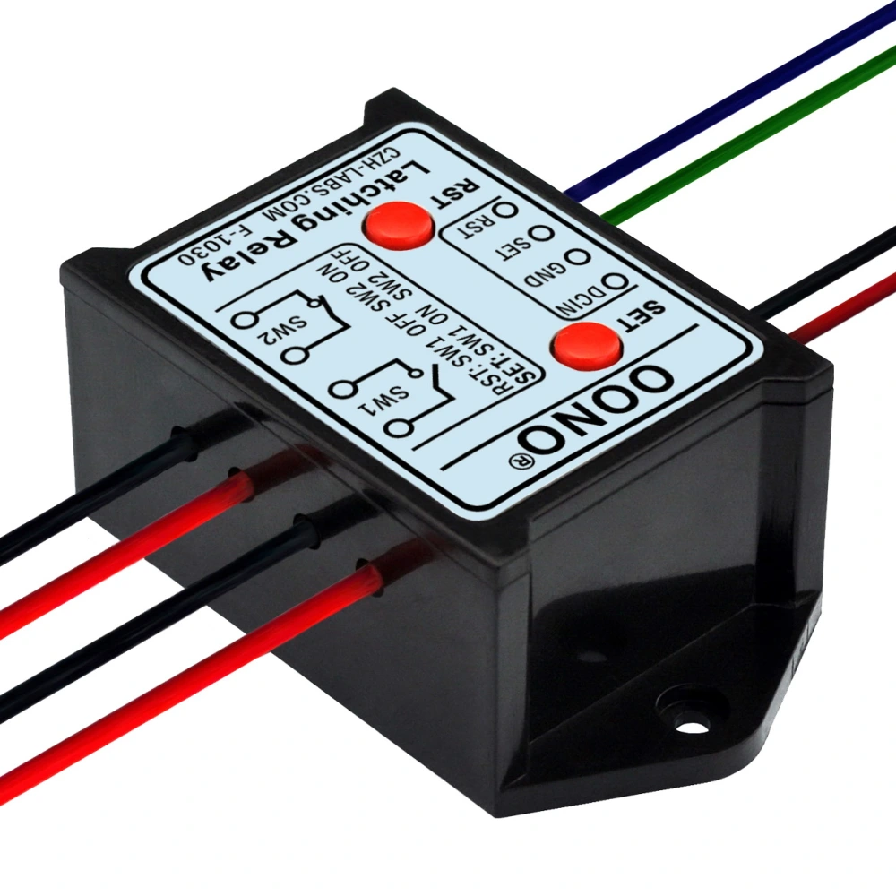 DPST 1NO 1NC 8Amp Latching Relay Module, Version DC24V