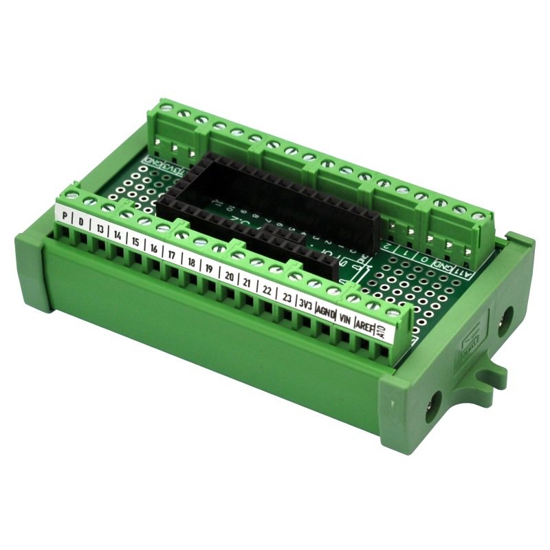 Terminal Block Breakout Board Module for Teensy 3.2, Screw Mount Version