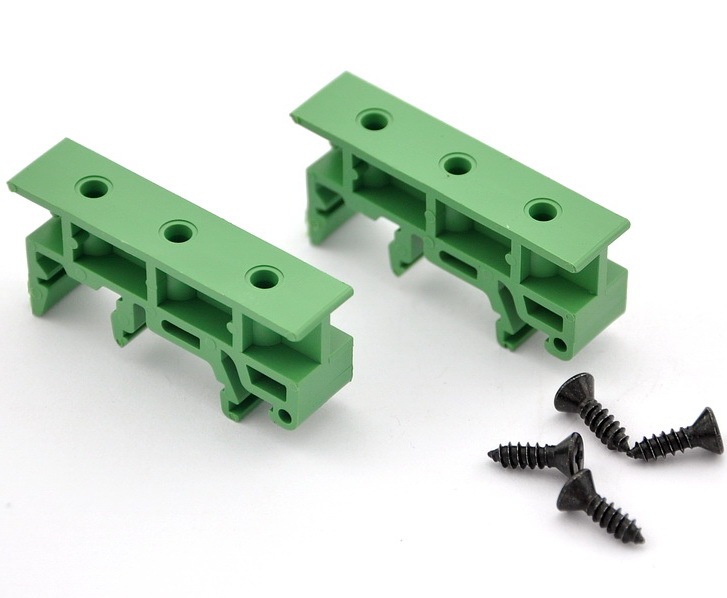 DIN Rail Mounting Adapter Bracket Holder Carrier Clips, for 35mm, 32mm or 15mm DIN Rail.