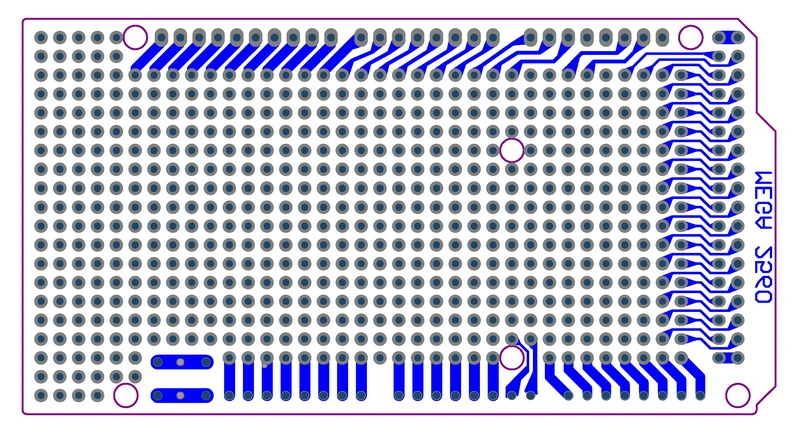 Prototype PCB for Arduino Mega 2560 R3 Shield Board DIY.