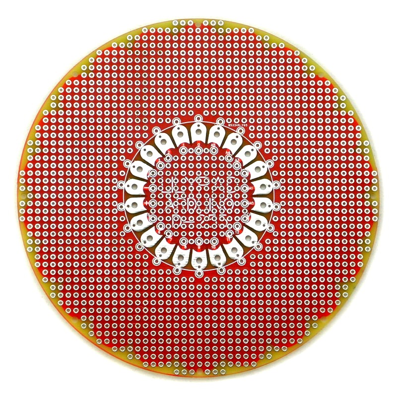 Prototype PCB for LilyPad Arduino Project DIY, D 120mm / 4.72" .