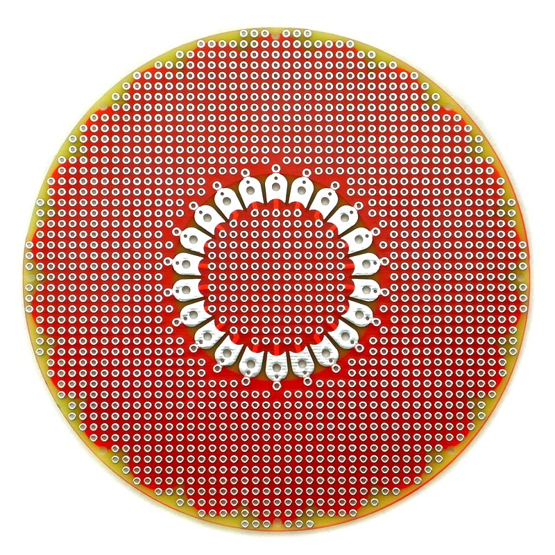 Prototype PCB for LilyPad Arduino Project DIY, D 120mm / 4.72" .