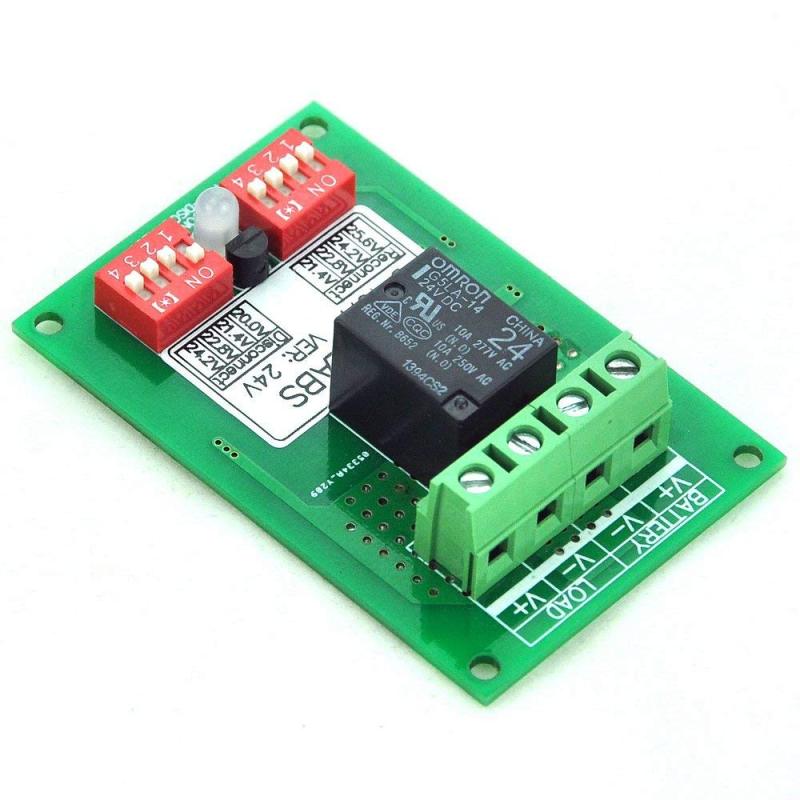 CZH-LABS Low Voltage Disconnect Module LVD, 24V 10A, Protect/Prolong Battery Life.