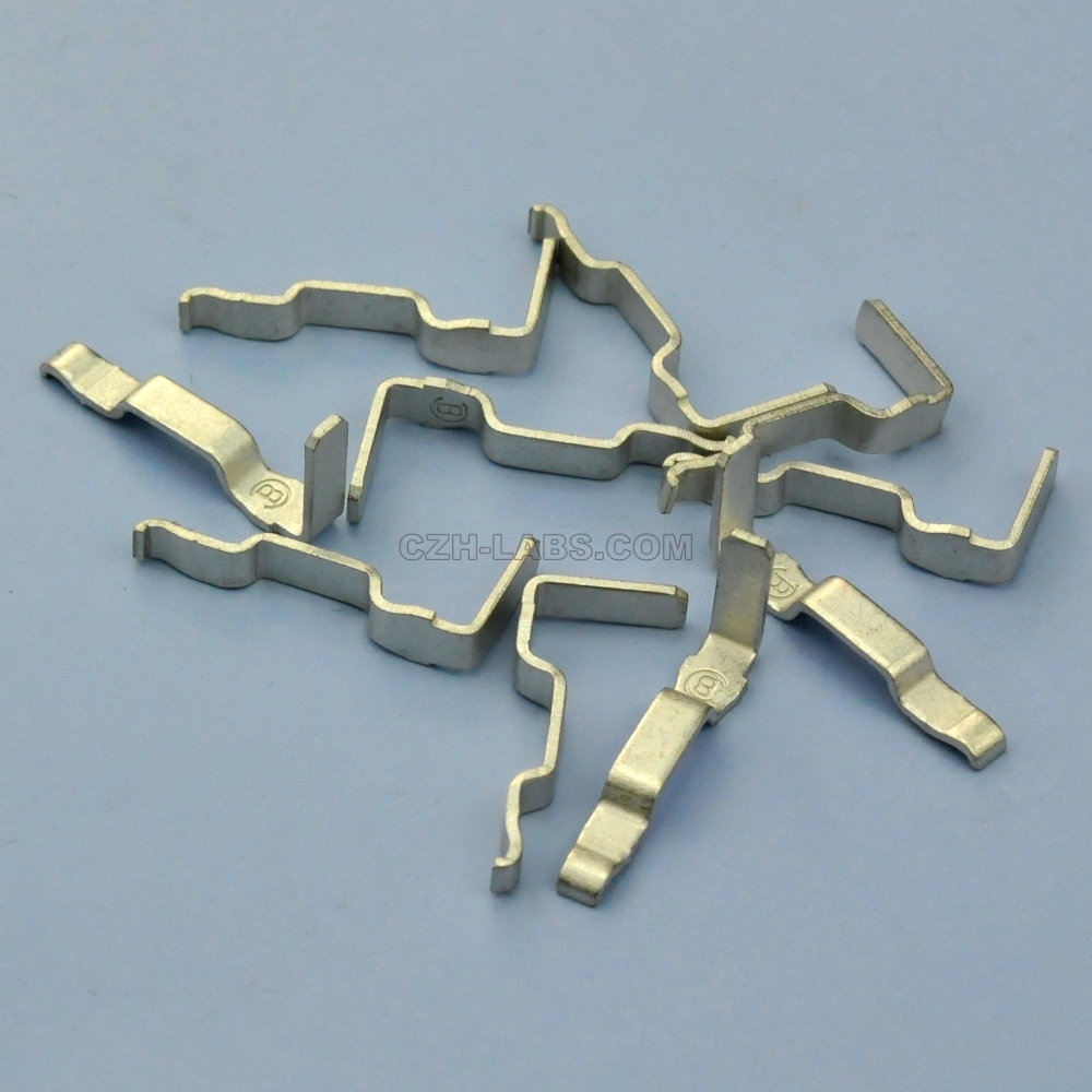 45A Tin Plated Horizontal Right Angle(Bottom) PCB Powerpole Power Contacts, Compatible with Anderson 1336G1.