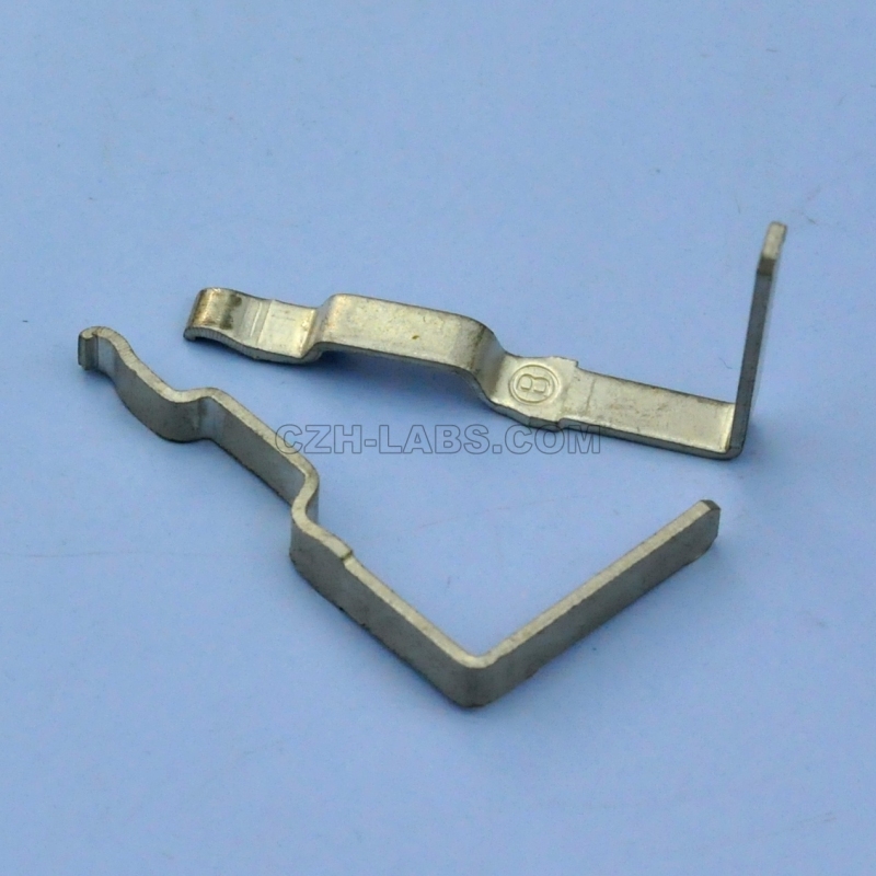 45A Tin Plated Horizontal Right Angle(Top) PCB Powerpole Power Contacts, Compatible with Anderson 1337G1.