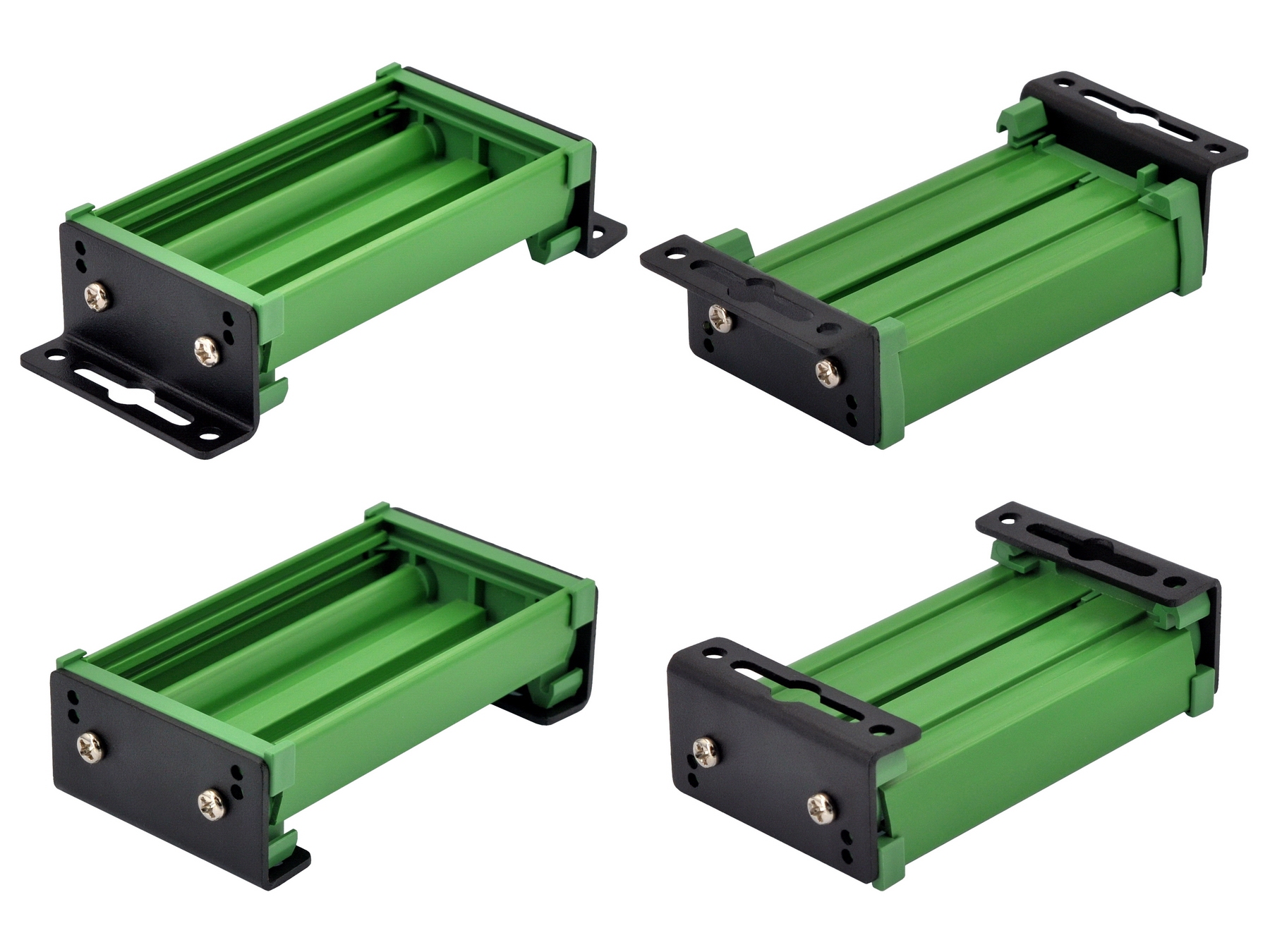DIN Rail Mount to Wall Mount Adapter Bracket, for DIN Rail Mounting Interface / Relay / Terminal Block Module