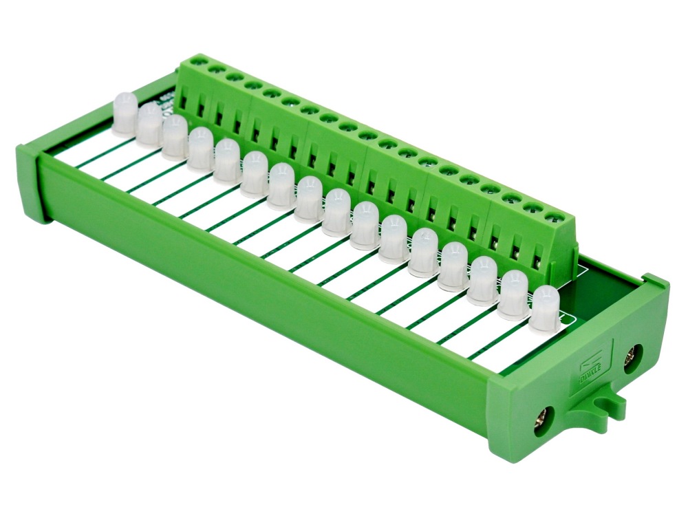 Screw Mount 16 RGB LED Indicator Light Module, DC5 - 32V, Red Green Blue