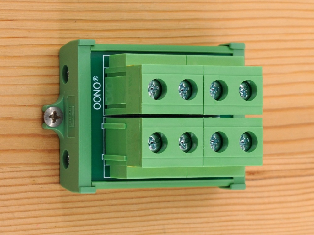 Screw Mount 52Amp 300V 4 Position Screw Terminal Block Distribution Module