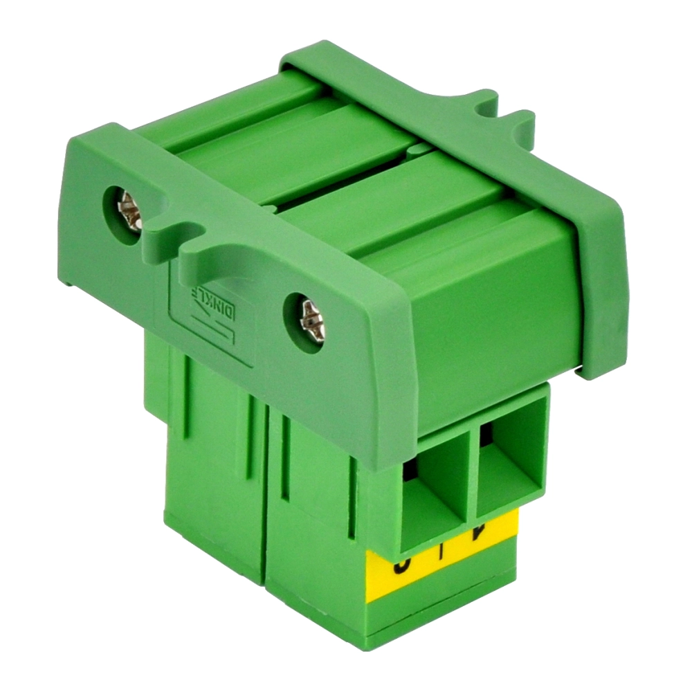 Screw Mount 52Amp 300V 2 Position Screw Terminal Block Distribution Module