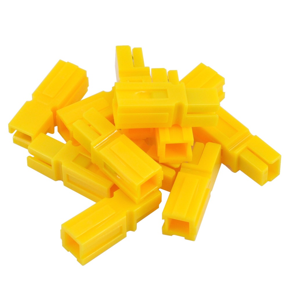 Powerpole PP15-45 Standard Yellow Housing, Compatible with Anderson 1327-G16