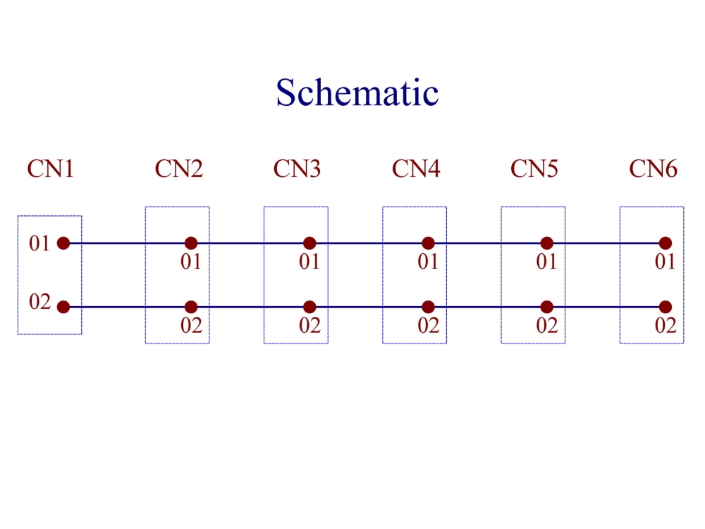 16Amp 300V 2x6 Position Pluggable Screwless Terminal Block Distribution Module. OONO D-1652GPN