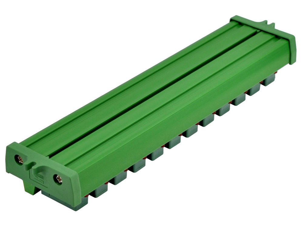 Screw Mount DC 5 - 50V 12 Channel Fuse Module, OONO D-1640DP