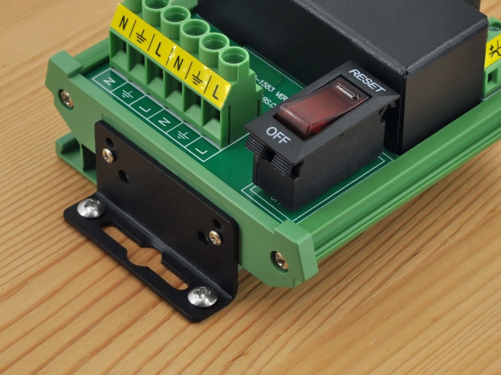 AC Power 1 Channel IoT Relay Outlet Module, DIN Rail or Screw Mounting