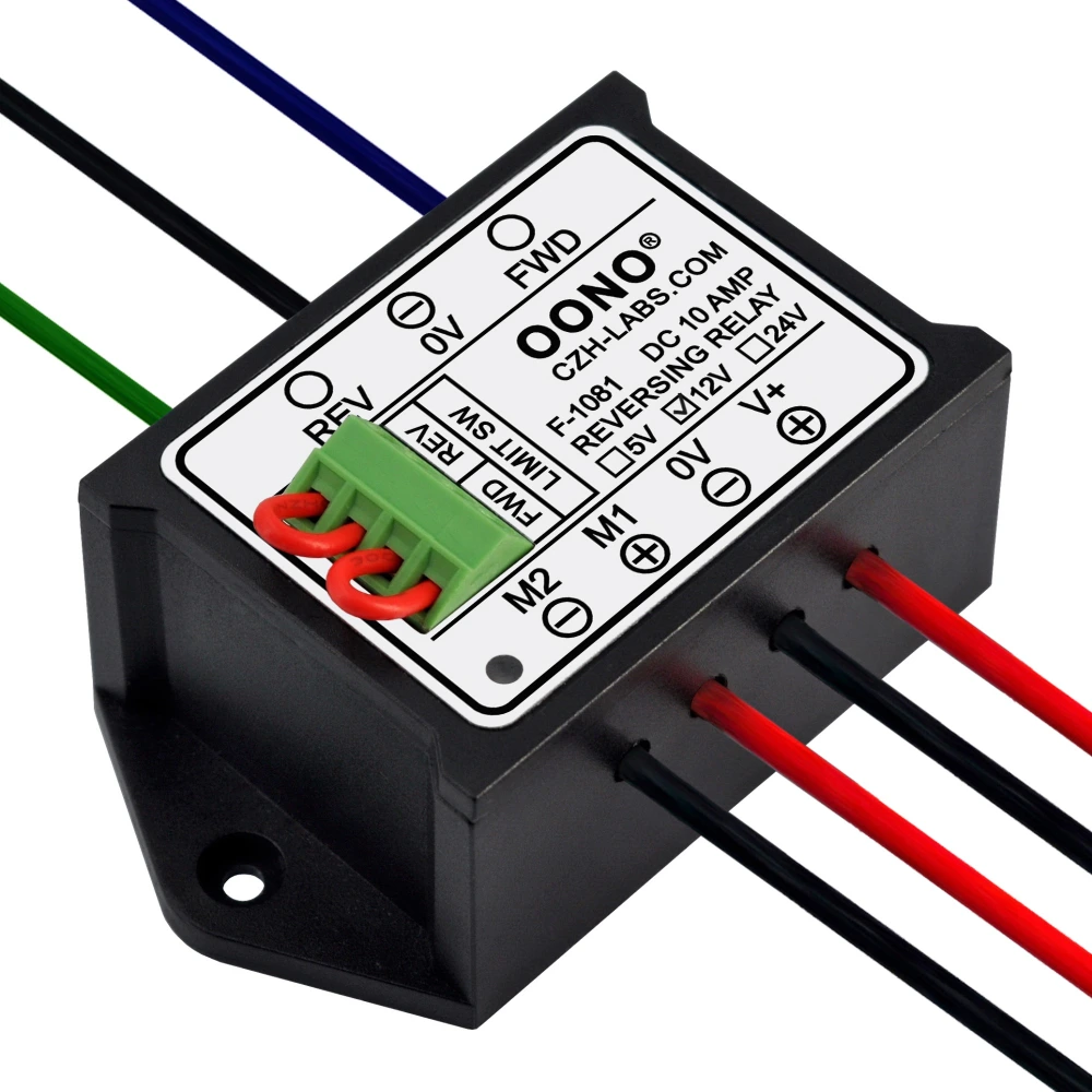 Hourly Limit Module 12V 10Amp Reversing Relay Module, Support Limit Switch, Forward and ...
