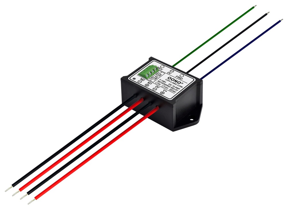 24V 10Amp Reversing Relay Module, Support Limit Switch, for Motor / Linear Actuator