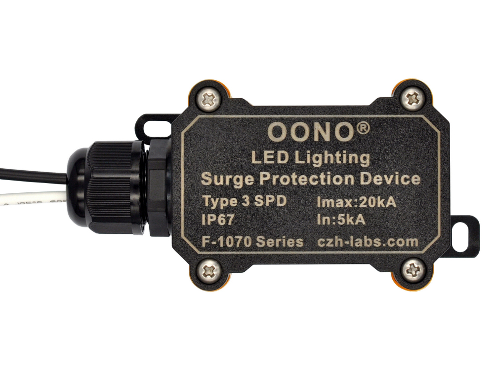 F-1070D AC120V SPD Surge Protective Device Module for LED Lighting