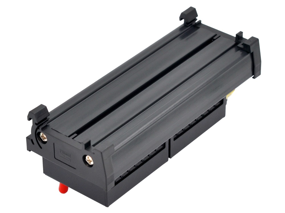 DC 8 Channel Toggle Switch Power Distribution Module, DIN Rail Mount