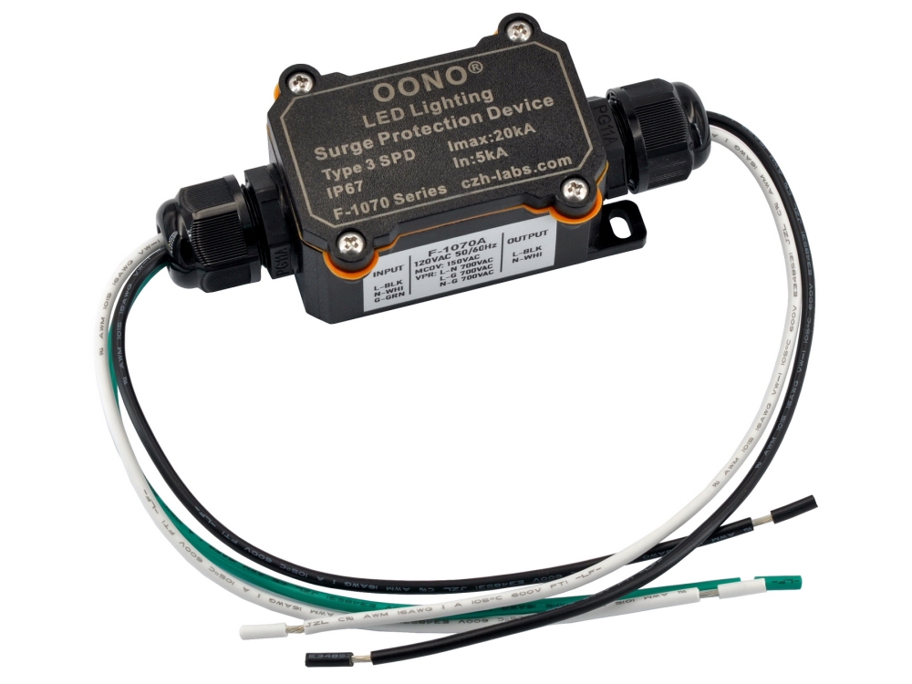 F-1070A AC120V SPD Surge Protective Device Module for LED Lighting