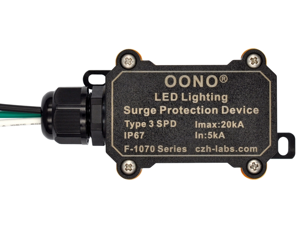 F-1070B AC120V SPD Surge Protective Device Module for LED Lighting