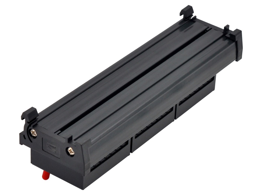 DC 12 Channel Toggle Switch Power Distribution Module, DIN Rail Mount