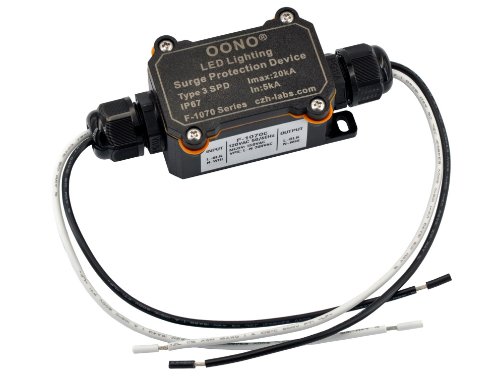 F-1070C AC120V SPD Surge Protective Device Module for LED Lighting