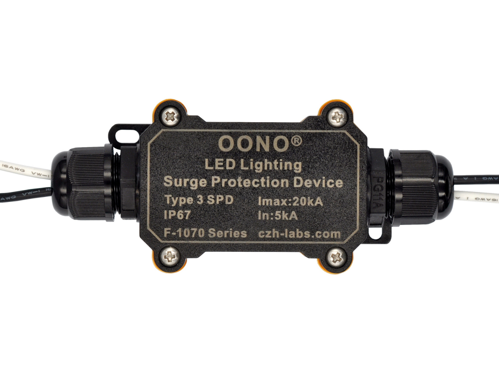 F-1070C AC120V SPD Surge Protective Device Module for LED Lighting