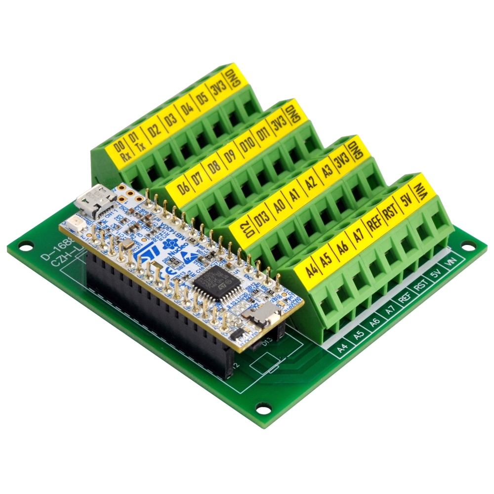 Screw Terminal Block Breakout Board Module for STM32 Nucleo-32
