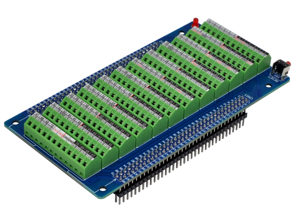 Bottom-mount Screw Terminal Block Breakout Board Module for STM32 Nucleo-144