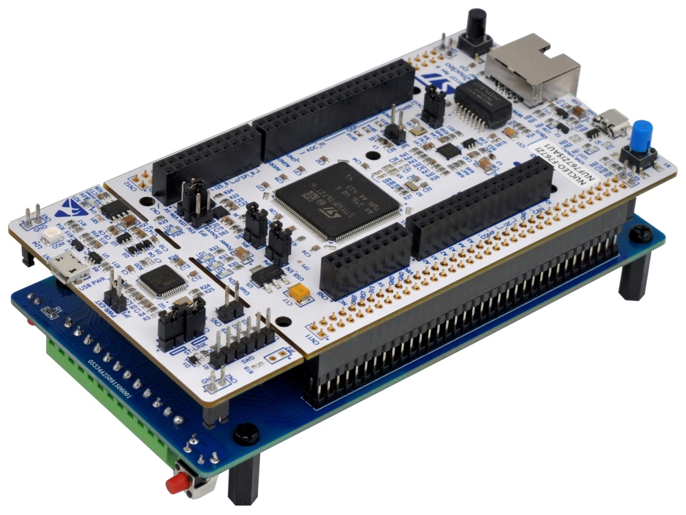 Bottom-mount Screw Terminal Block Breakout Board Module for STM32 Nucleo-144