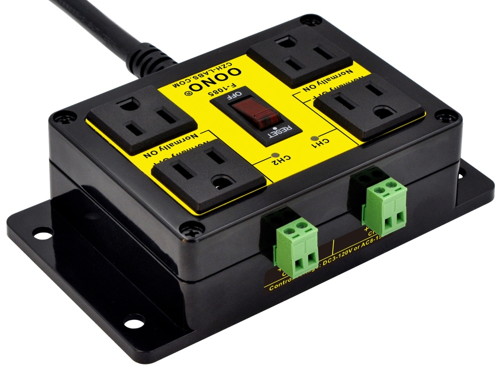 Two-channel Control IoT AC Power Relay Module for Arduino Raspberry Pi PLC MCU