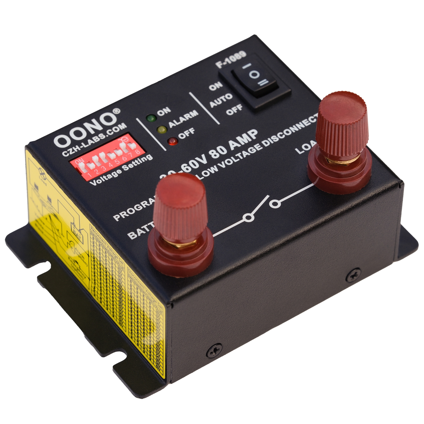 30-60V 80Amp Low Voltage Disconnect LVD Module, for 36V 48V Battery