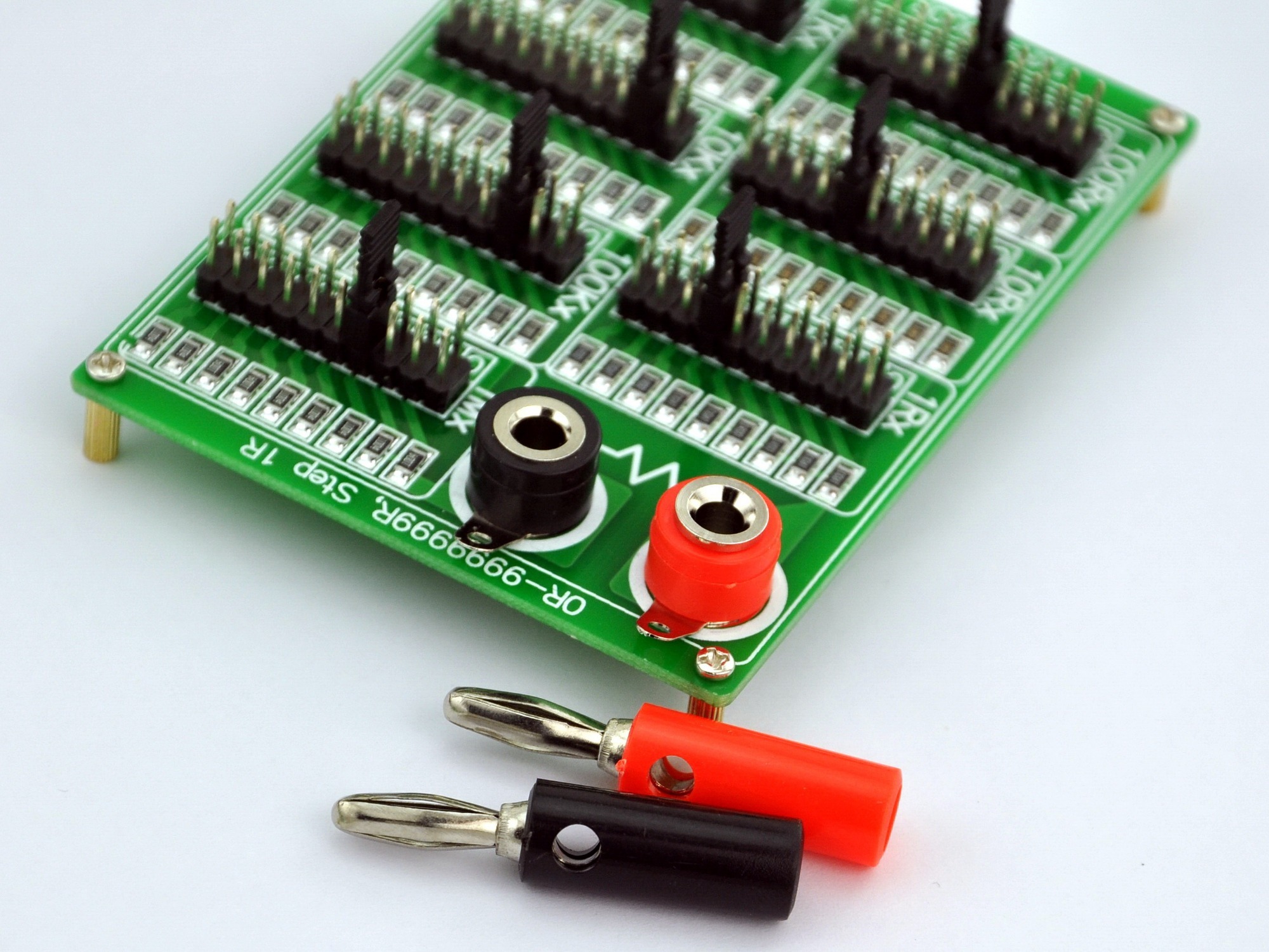 ELECTRONICS-SALON 1R - 9999999R Seven Decade Programmable Resistor Board, Step 1R, 1%, 1/4W.