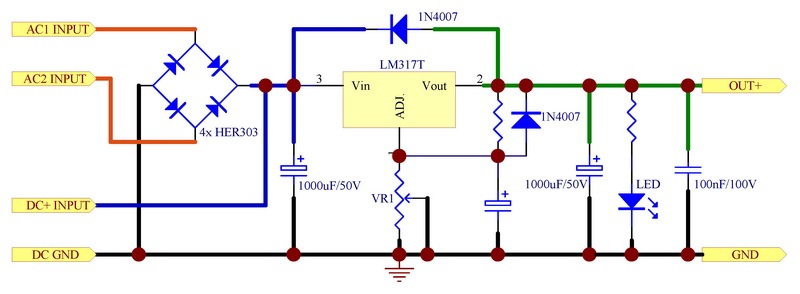 CZH Positive 1.25~37V DC Adjustable Voltage Regulator Module.