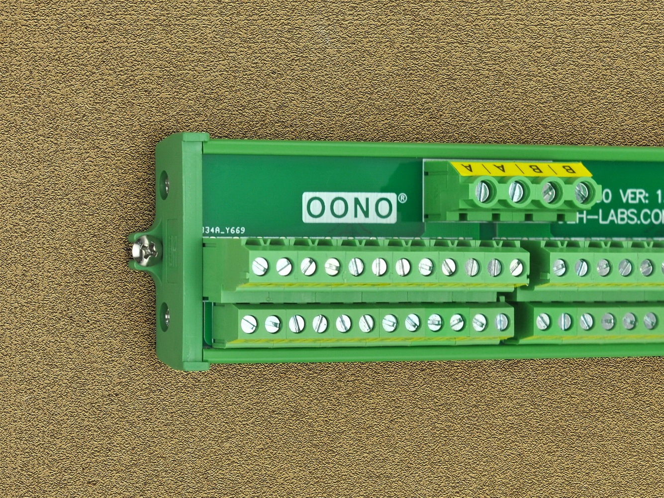 Screw Mount 2x24 Position Screw Terminal Block Power Distribution Module