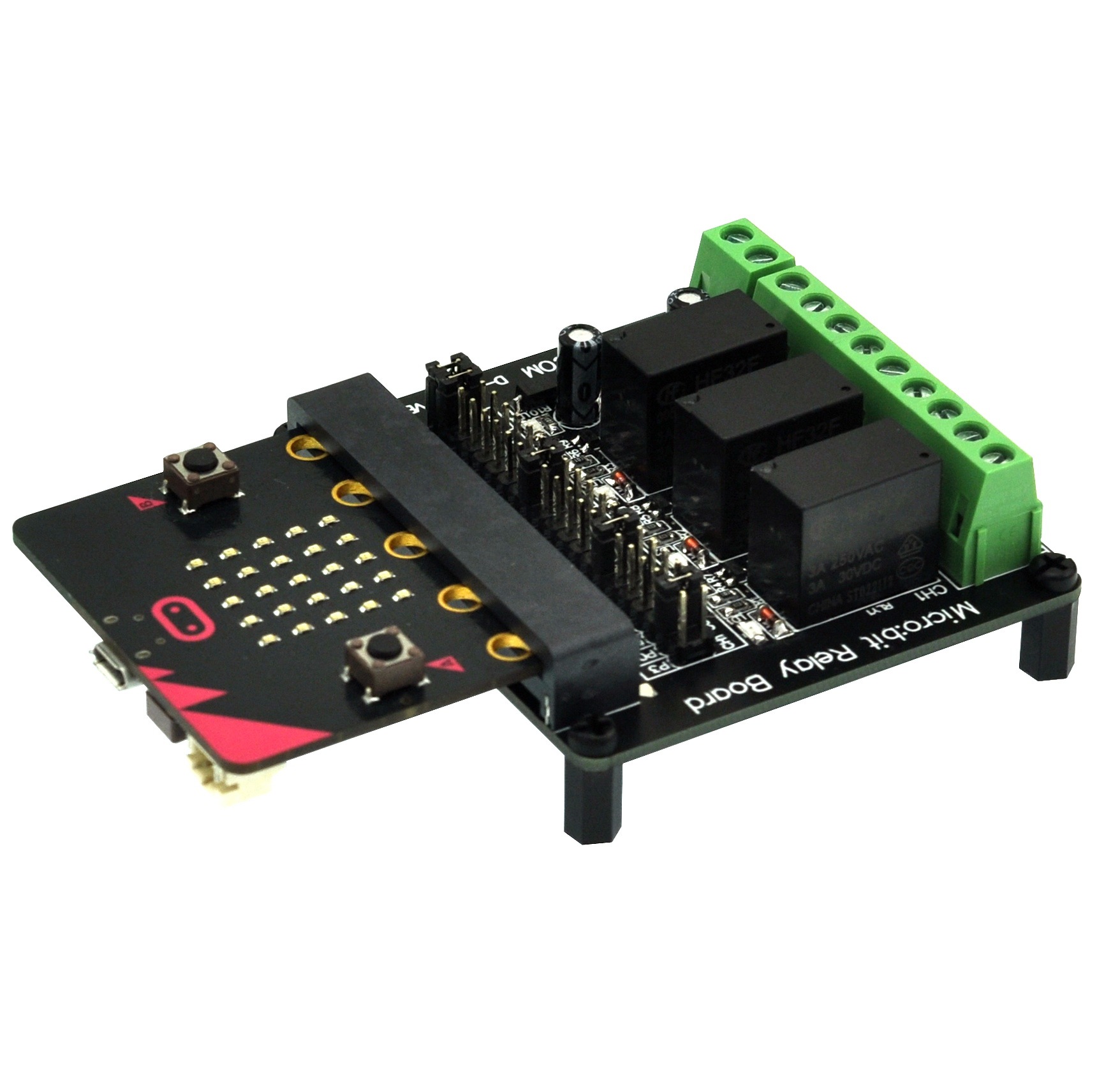 Relay Board for BBC micro:bit, Microbit Relay Module.