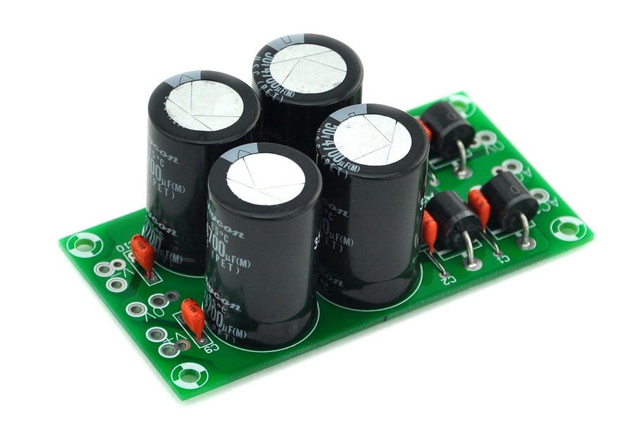 AudioWind Power Supply Board for Amplifiers, Max Out ±40V/10Amp.