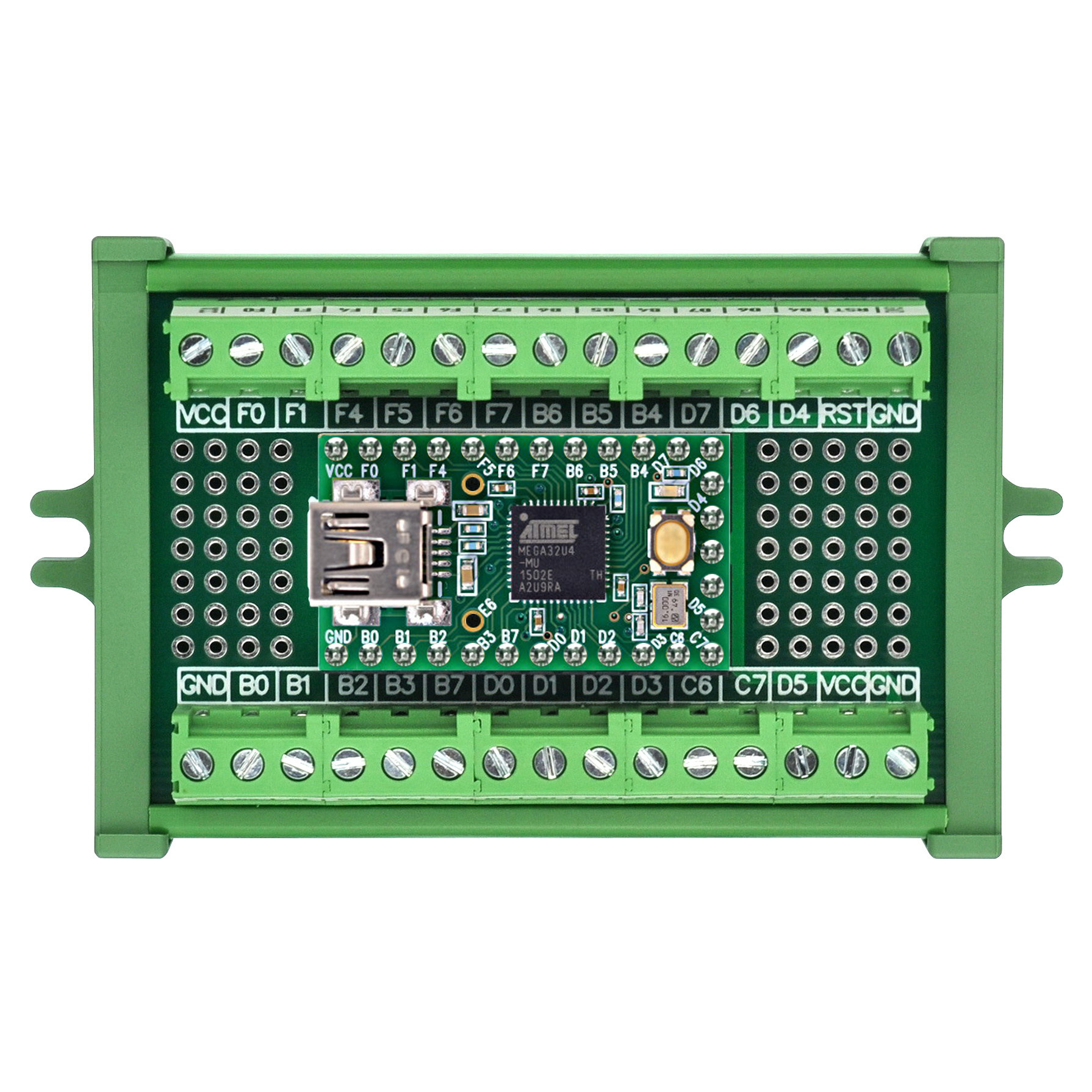 Terminal Block Breakout Board Module for Teensy 2.0, Screw Mount Version
