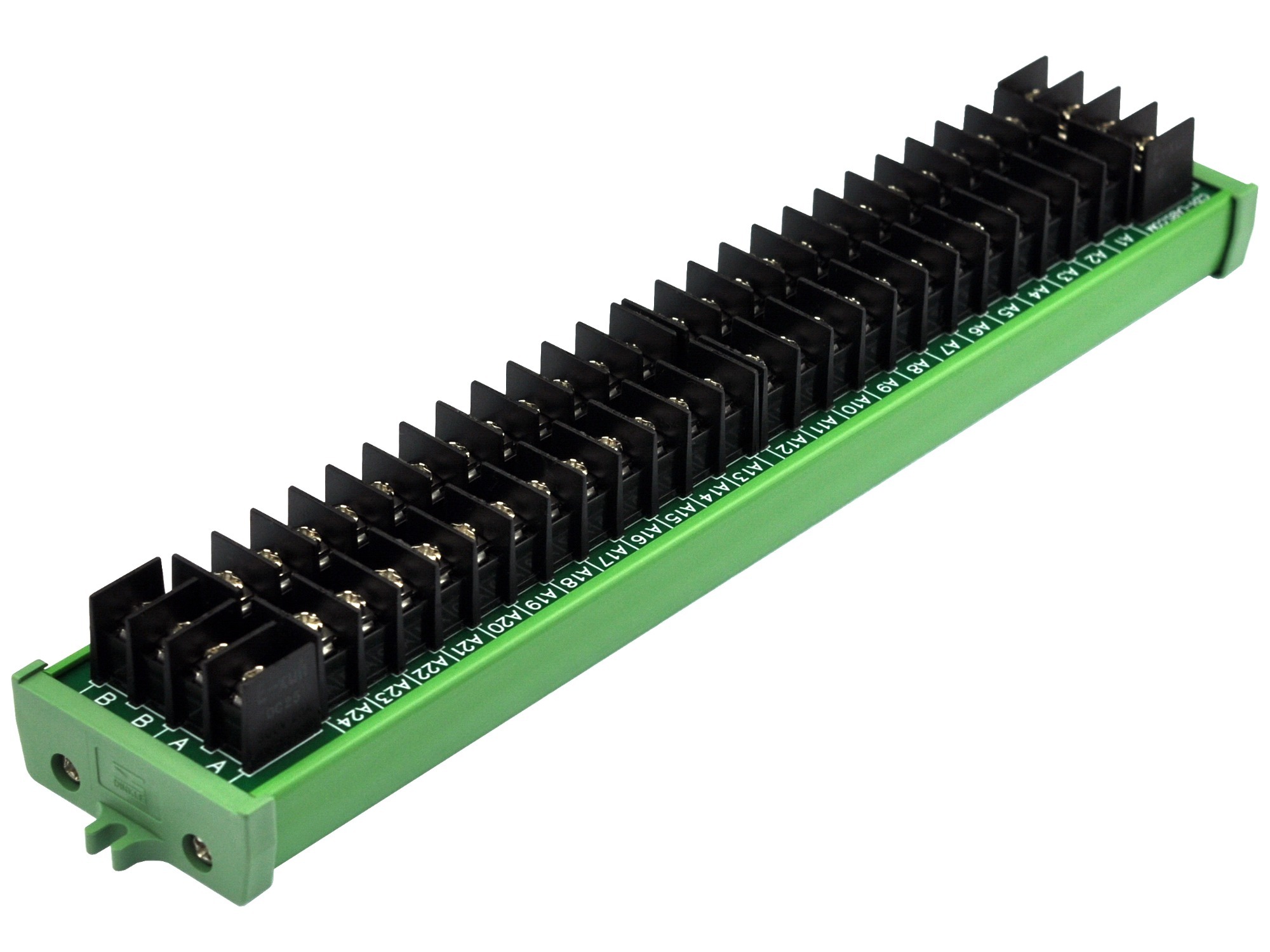 20Amp 2x24 Position Barrier Terminal Block Power Distribution Module
