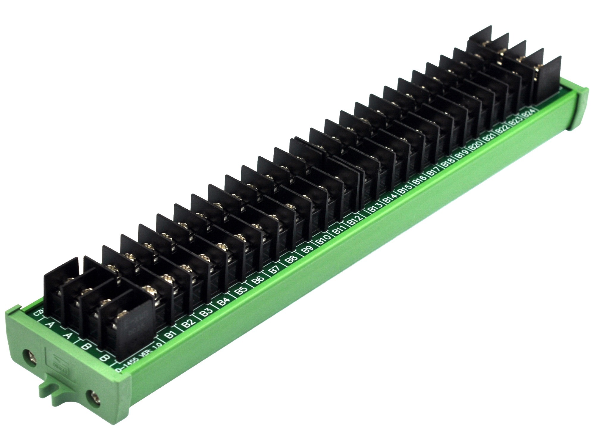 20Amp 2x24 Position Barrier Terminal Block Power Distribution Module