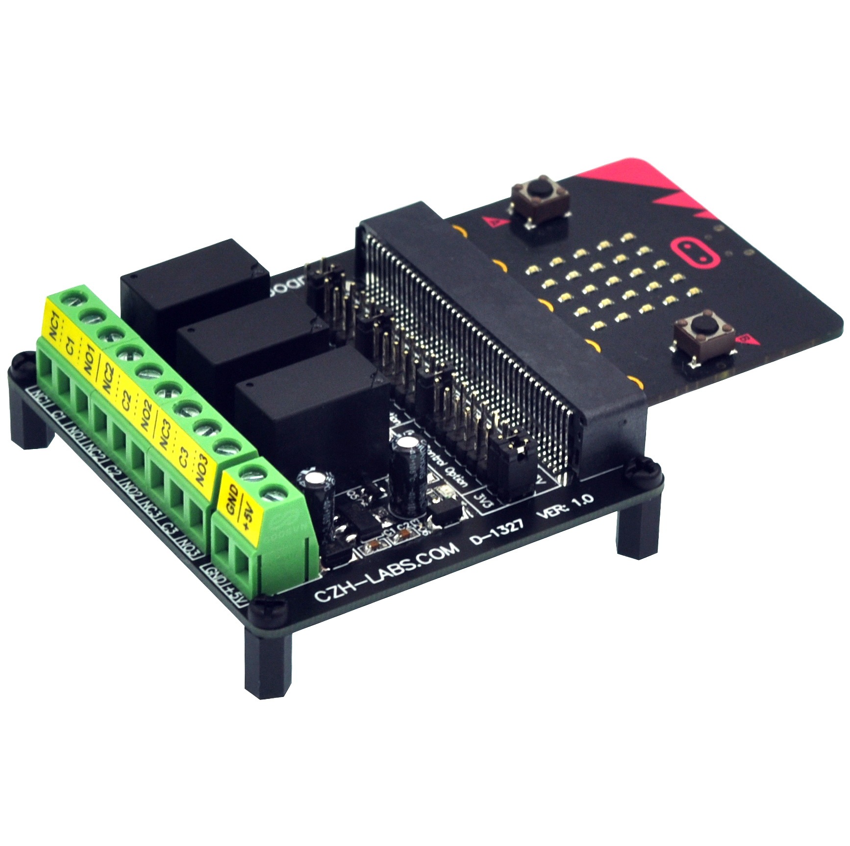 Relay Board for BBC micro:bit, Microbit Relay Module.