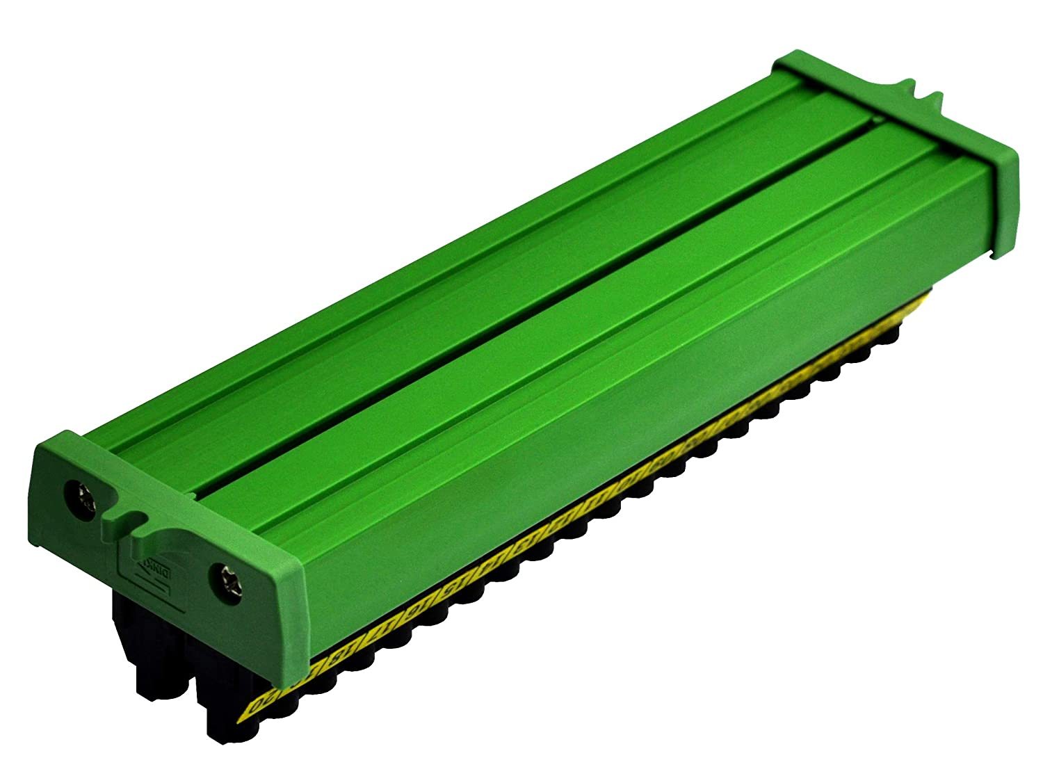 20 Position 30Amp/300V Screw Terminal Block Distribution Module (Screw Mount)