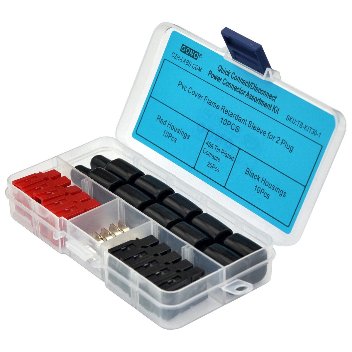 10 Pairs 45A Powerpole Connector Plug Assortment Kit