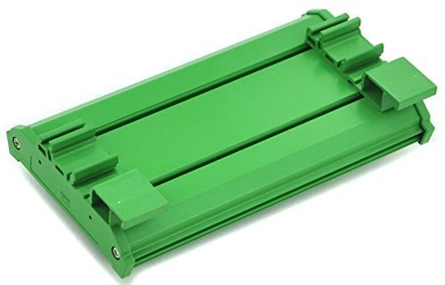 ELECTRONICS-SALON DIN Rail Mount Fused 4 DPDT 5A Power Relay Interface Module, G2R-2 12V DC Relay