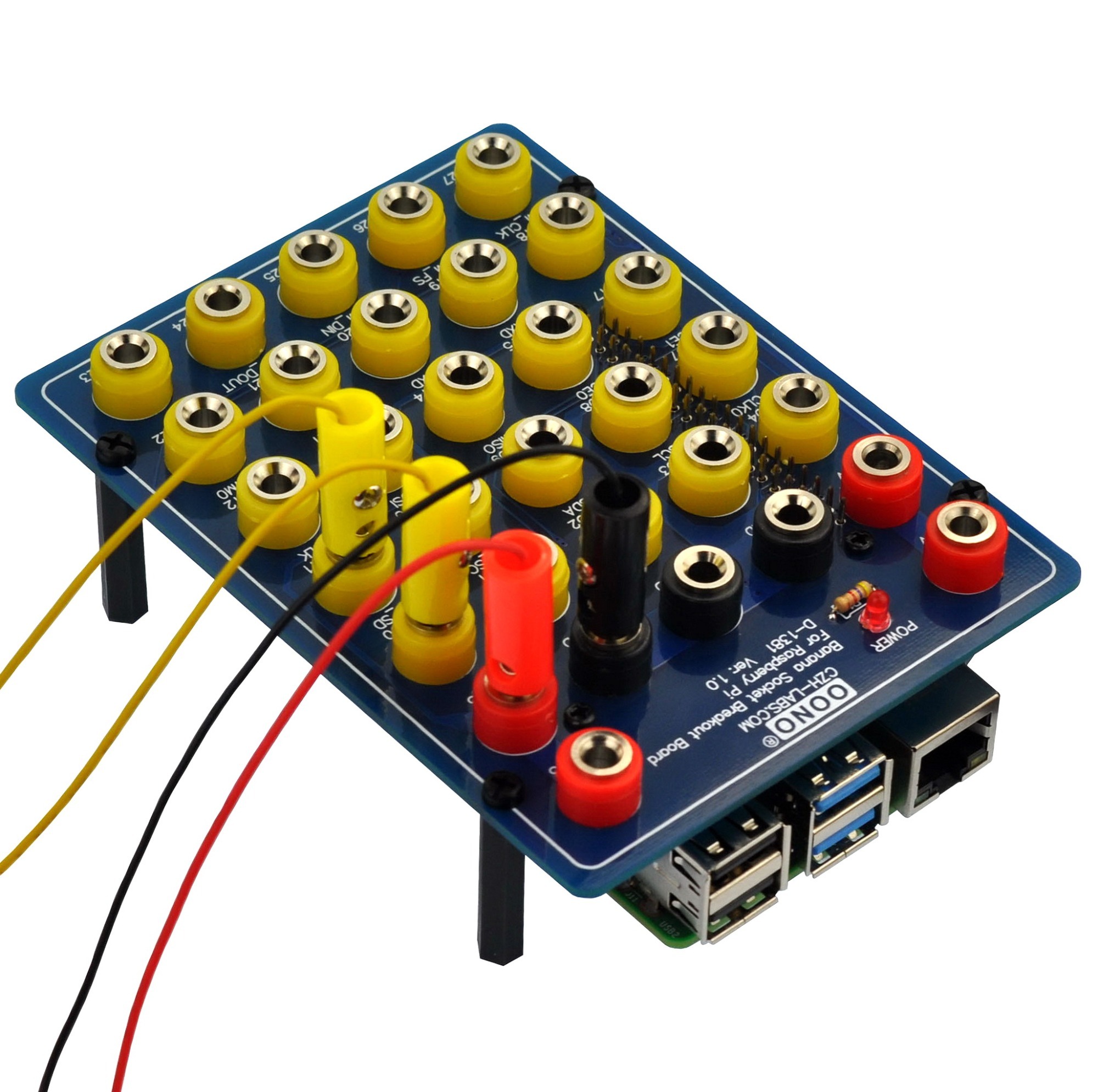 Banana Socket GPIO Breakout Board for Raspberry Pi 1A+ 1B+ 2B 3B 3B+ 3A+ 4B