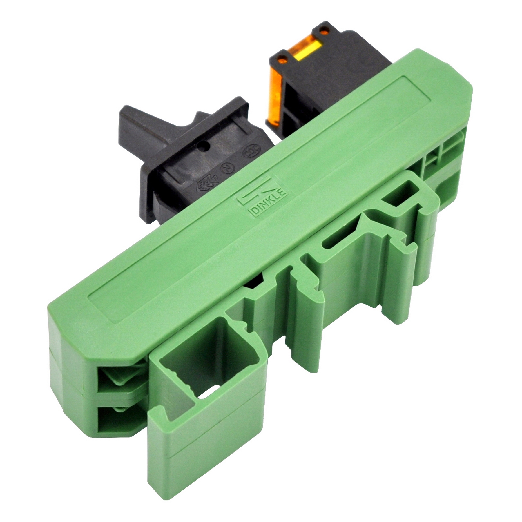 DIN Rail Mount 1 Channel Paddle Rocker Switch Module, 10Amp 250VAC / 50VDC
