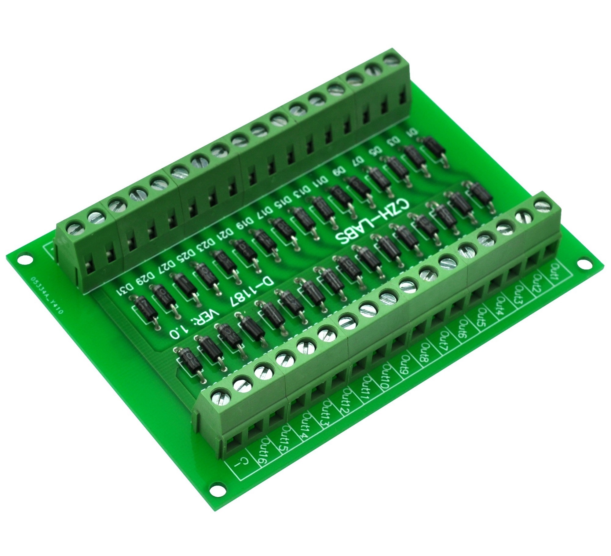 CZH-LABS Common Cathode DC Lamp Test Module, 16 Channels.