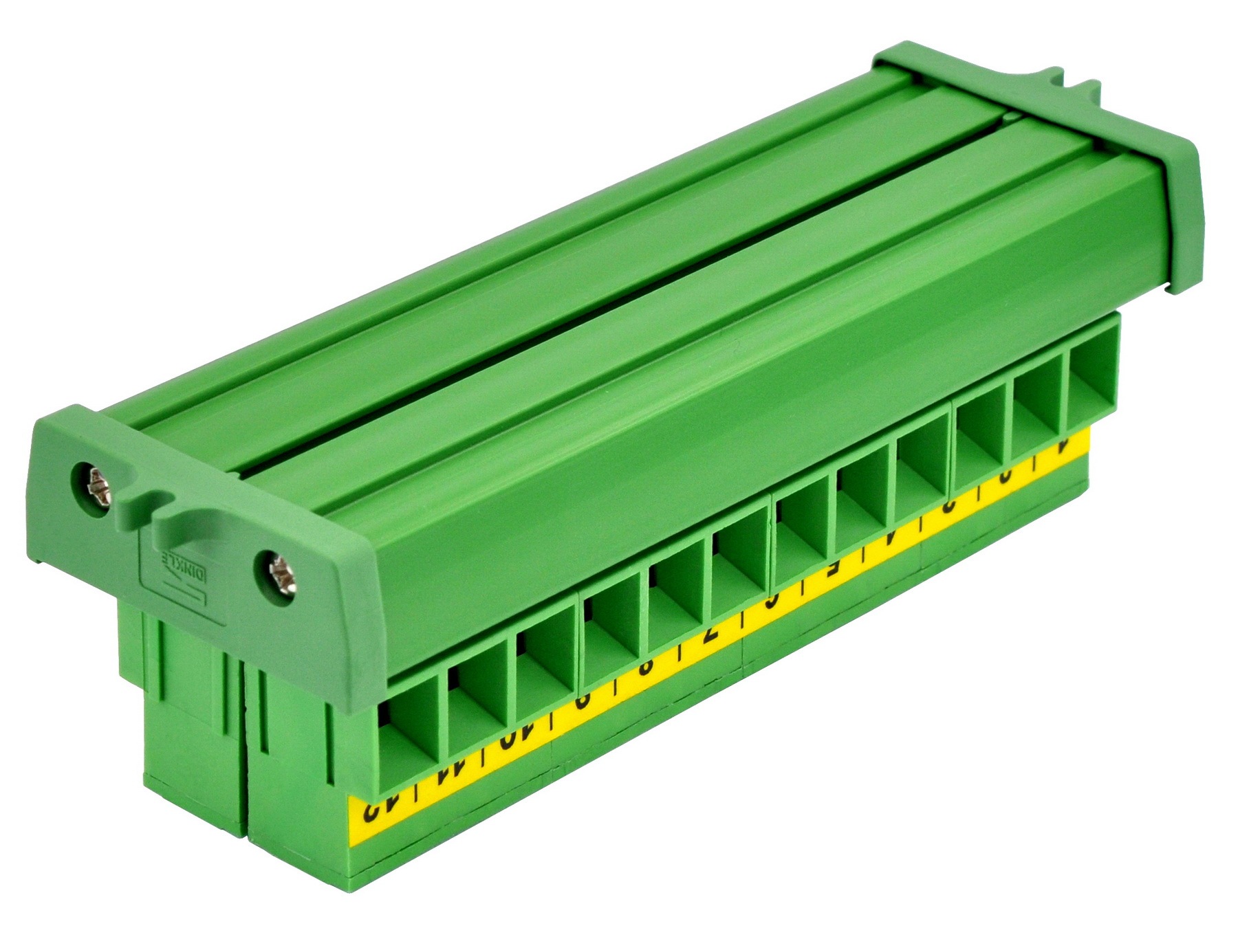 Screw Mount 52Amp 300V 12 Position Screw Terminal Block Distribution Module