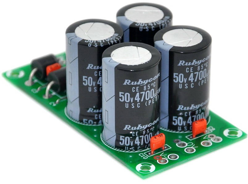 AudioWind Power Supply Board for Amplifiers, Max Out ±40V/10Amp.
