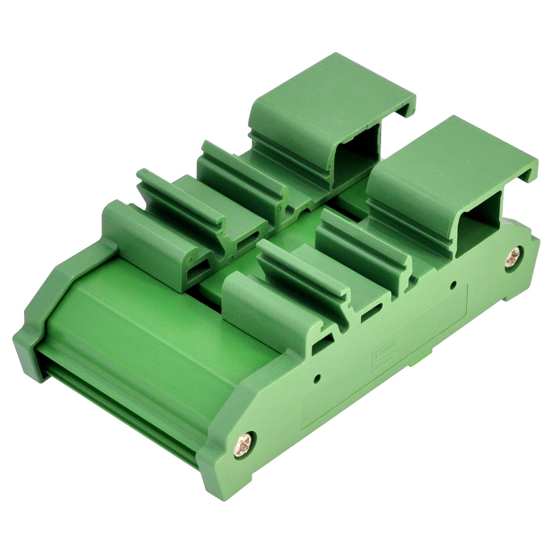 ELECTRONICS-SALON Bistable DPDT 8 Amp Relay Module, DC12V Coil, with DIN Rail Carrier Housing
